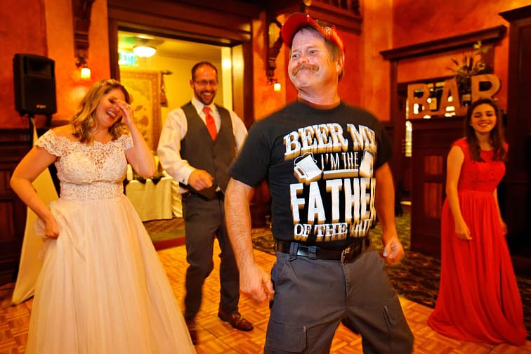 the drunk father of the bride
